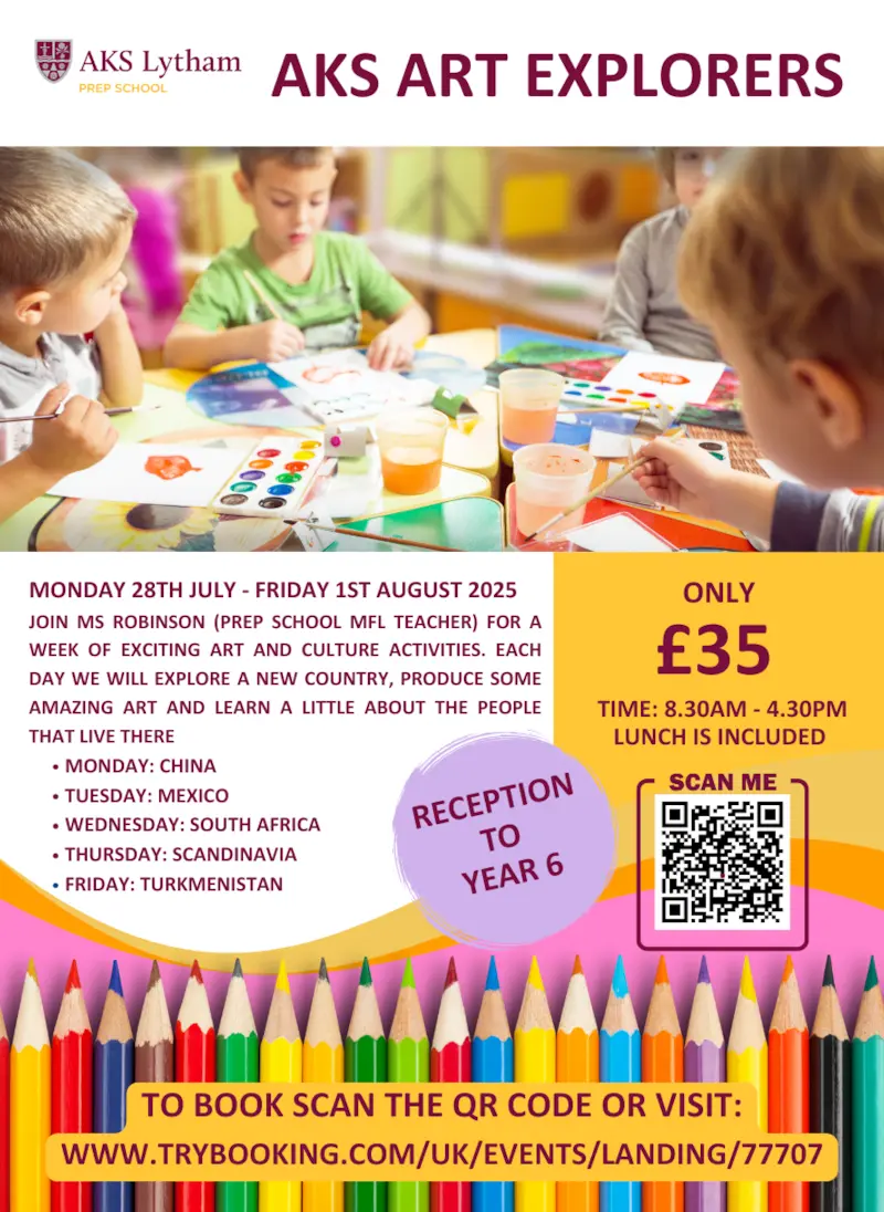 AKS Art & Culture Explorers 2025 Holiday Club
